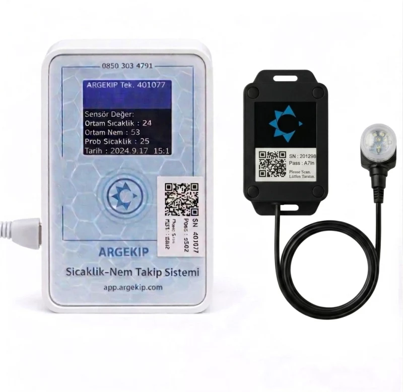 Argekip Wi-Fi Ortam Işığı Sensörü | 0–200 Klx | İç Mekan | Yüksek Hassasiyet