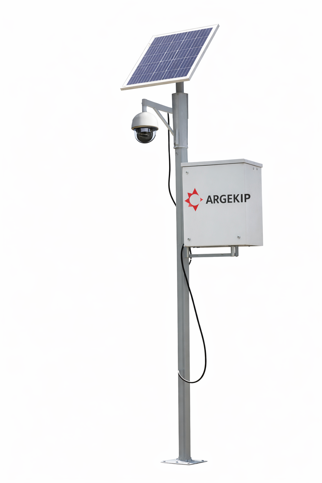 Argekip Güneş Panelli Gprs Modem-Kamera Sistemi | Elektriksiz Alanlar İçin 4G İnternet | Uzaktan İzleme