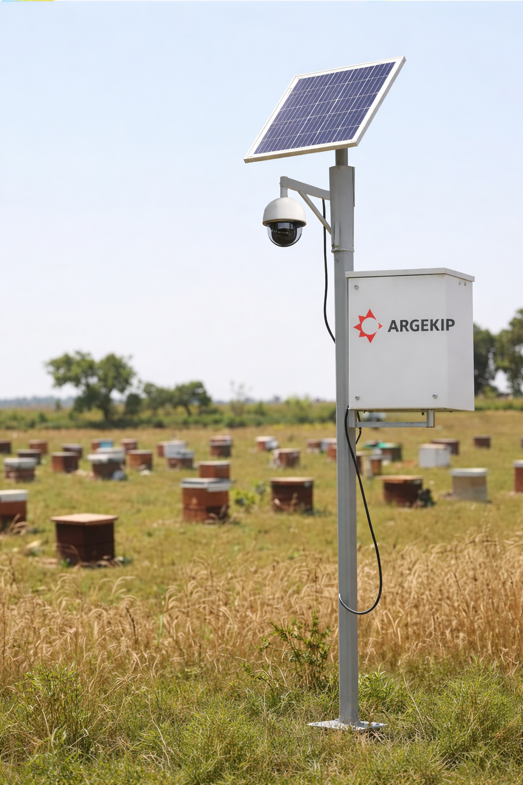 Argekip Güneş Panelli Gprs Modem-Kamera Sistemi | Elektriksiz Alanlar İçin 4G İnternet | Uzaktan İzleme - Gorsel 2